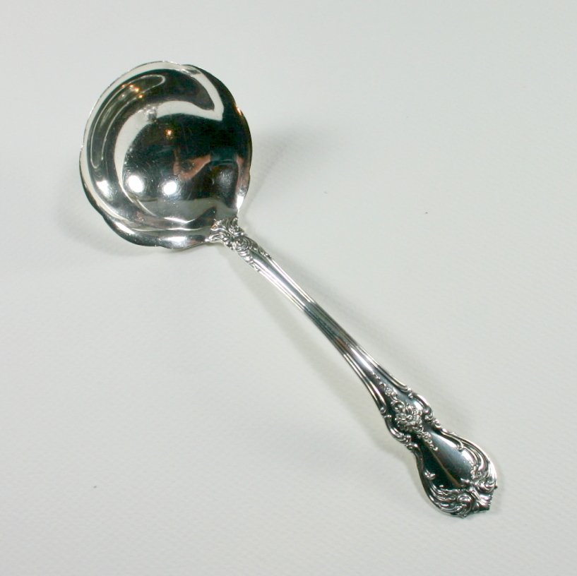 Towle Old Master Sterling Gravy Ladle, Solid Piece