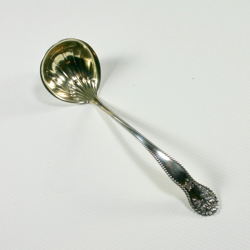 Gorham Lancaster Sterling Mayonnaise Ladle - Mono "M"