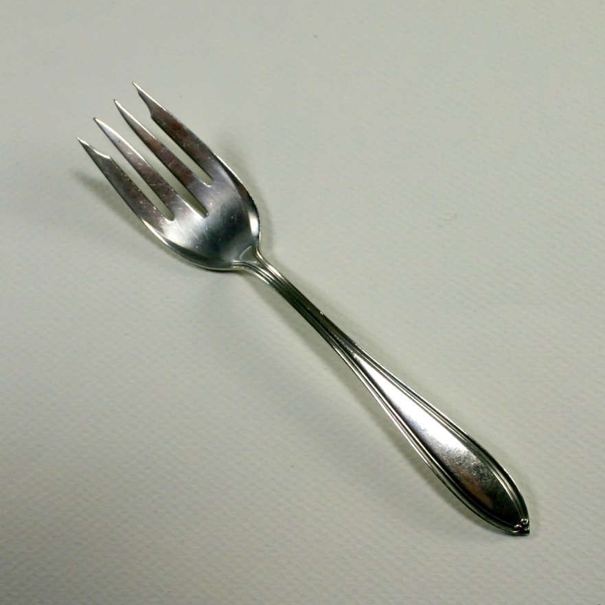 International Silver Old English Sterling Individual Salad Fork