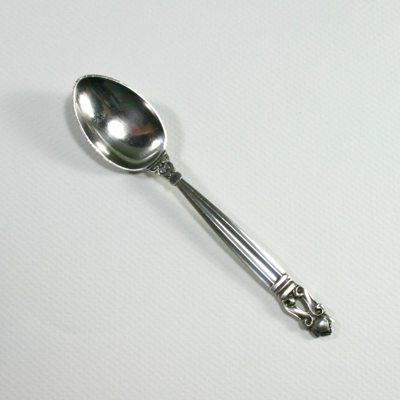 Jensen Acorn Sterling Teaspoon Small 033