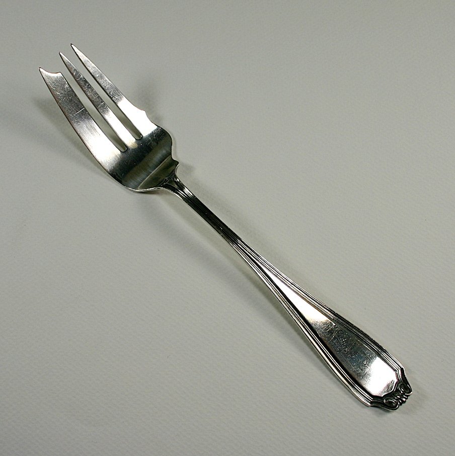 Mount Vernon Chelsea Sterling Solid Cold Meat Fork - Medium
