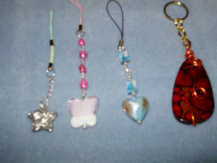 varied cell phone accesories