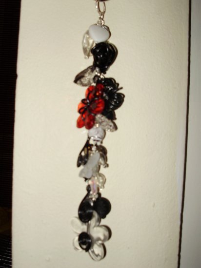 red & black key chain