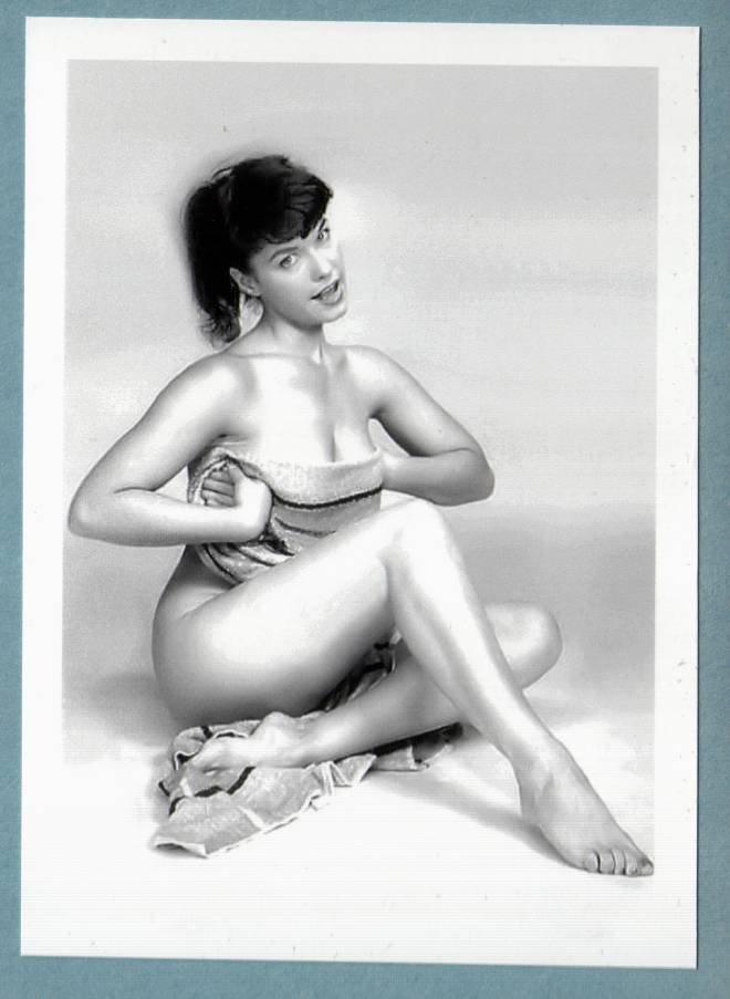 Betty Page Topless Nude Breasts New Reprint X