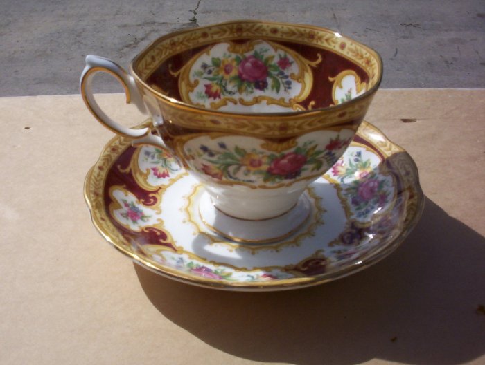 Royal Albert "Lady Hamilton" Cup and Saucer set
