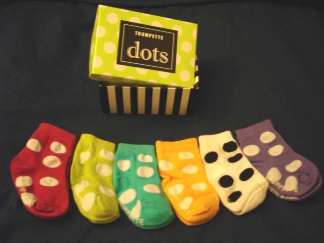 Trumpette Baby Soc.ks - Polka Dots (Girl) Baby shower gift
