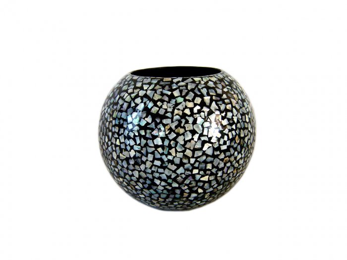 Mother of Pearl inlaid Vase