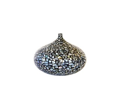 beautiful Mother of Pearl inlaid Vase