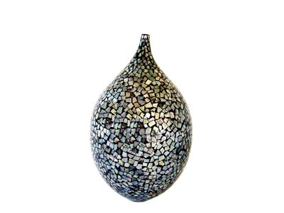 Mother of Pearl inlaid Vase