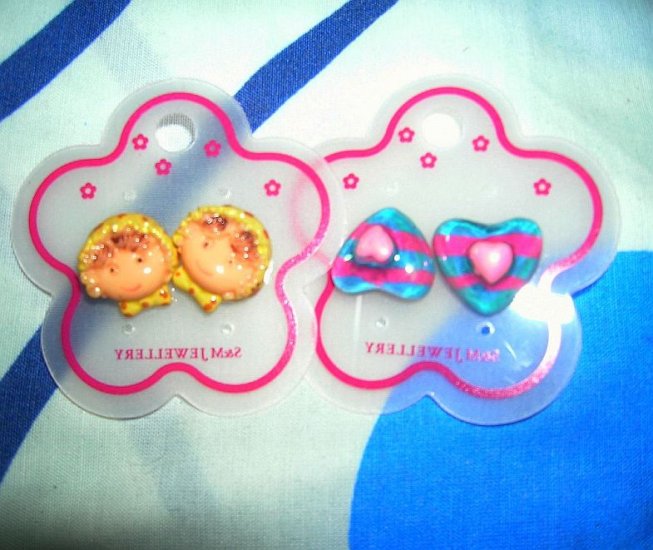 KAWAII JAPAN FRUITS INDIE EMO 80S ACCESSORIES LOT EARRINGS BRACELET HAIRBANDS FREE SHIP