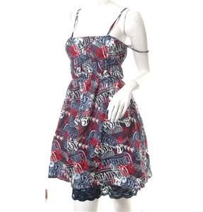 NEW BEACH BABYDOLL GRAFFITI MINI DRESS FREE WORLDWIDE SHIPPING