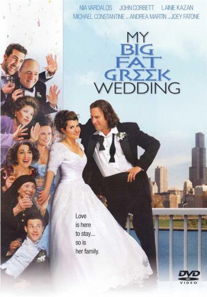 My Big Fat Greek Wedding (DVD, 2003, Widescreen Full Frame) NEW Free Shipping