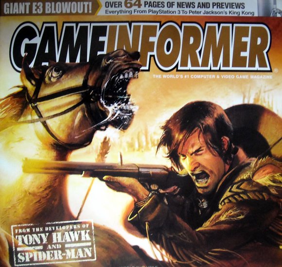 GameInformer Gun CoverPage