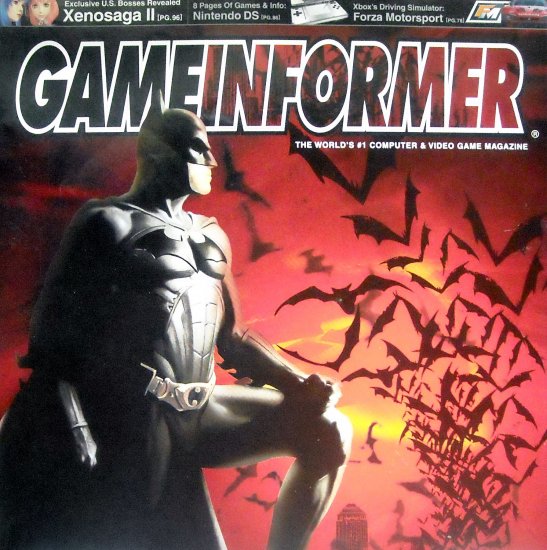 GameInformer Batman Begin Cover
