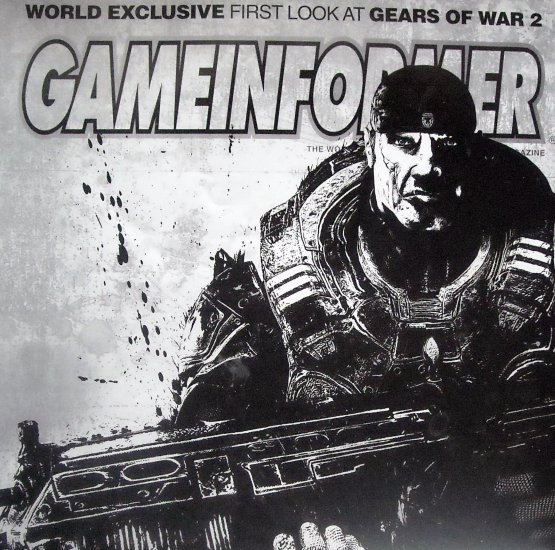 GameInformer Gears Of War 2 Cover