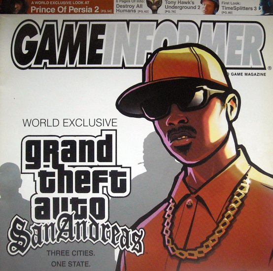 GameInformer Grand Theft Auto San Andreas