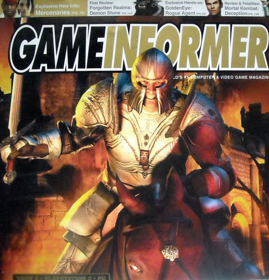 GameInformer Oblivion Cover