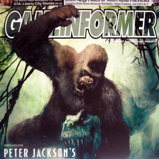 GameInformer Peter Jackson's King Kong Cover