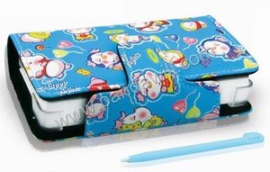 BlackHorns DS Lite Cartoon Waterproof Case Blue Piggi