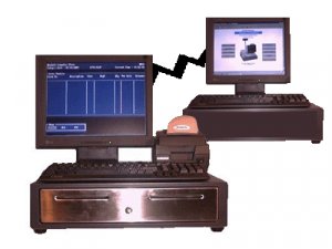Point of Sale, POS, Cash Register - 2 Station