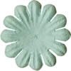 Bazzill Paper Flowers .75" Bachelor Buttons - Aqua