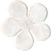 Bazzill Paper Flowers 1" Bloom-white