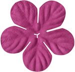 Bazzill Paper Flowers 1.75" -tropical bubble gum