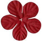 Bazzill Paper Flowers 1.75" -tropical kisses