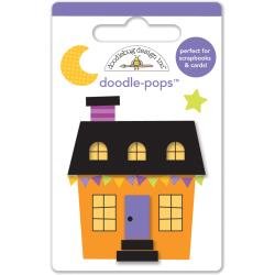 Doodlebug Design - October 31st Collection Doodle-Pops - halloween house