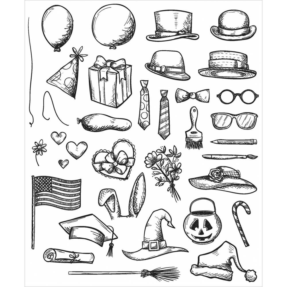 Tim Holtz Stampers Anonymous - Crazy thing