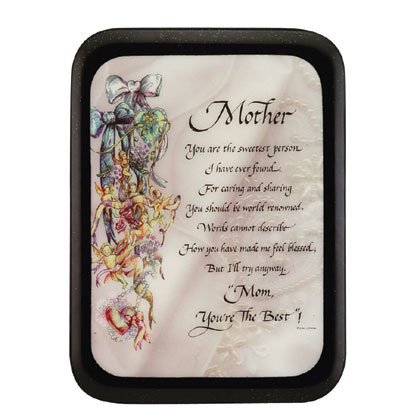 High Gloss Wooden Plaque For Mother