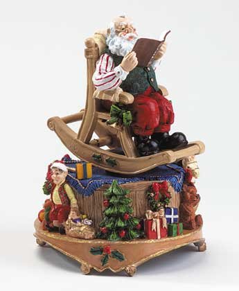 Musical Christmas Rocking Santa