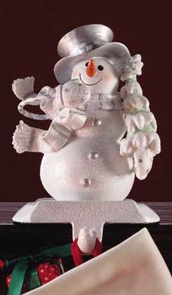 Tiny Tree Snowman Stocking Hanger