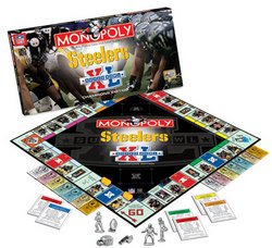 Pittsburgh Steelers NFL Super Bowl Team Collector's Edition Monopoly MSRP $36.00