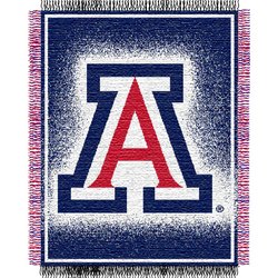 Arizona Wildcats Triple Woven Jacquard NCAA Throw by Northwest MSRP $40.00