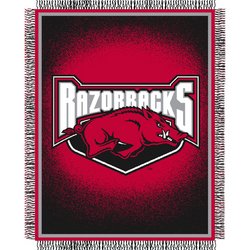 Arkansas Razorbacks Triple Woven Jacquard NCAA Throw by Northwest MSRP $40.00
