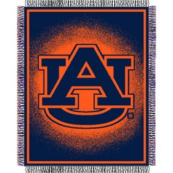 Auburn Tigers Triple Woven Jacquard NCAA Throw by Northwest MSRP $40.00