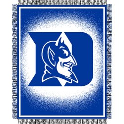 Duke Blue Devils Triple Woven Jacquard NCAA Throw by Northwest MSRP $40.00