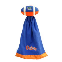 Florida Gators Plush NCAA Football w/Attached Security Blanket by Coed Sportswear MSRP $20.00