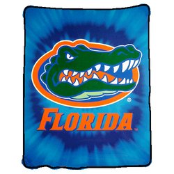 Florida Gators Royal Plush Raschel NCAA Blanket by Northwest MSRP $50.00