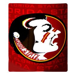 Florida State Seminoles Fleece NCAA Blanket by Northwest MSRP $20.00