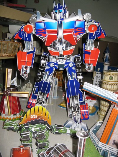 3D puzzle,Transformers,Optimus Prime,288pcs,18" height
