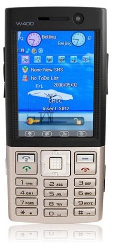 JCW400S - 2.6" Touch/Shake Screen, TV, Dual 1.3 MP Camera Mobile Phone