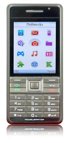 K300 - 2.2" TFT Screen, Dual SIM, TV Front & Back 1.3 MP Camera Mobile Phone
