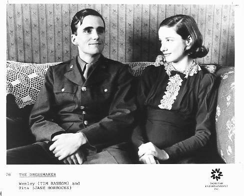 THE DRESSMAKER Tim Ransom, Jane Horrocks 8x10 movie still photo