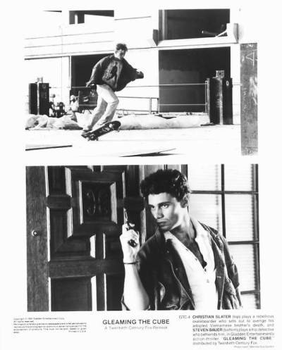 GLEAMING THE CUBE Christian Slater, Steven Bauer 8x10 movie still photo