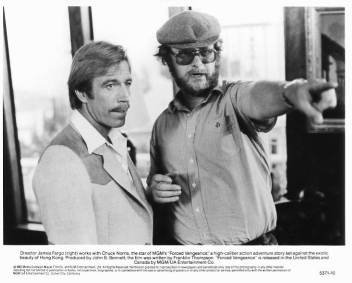 FORCED VENGEANCE Chuck Norris, James Fargo 8x10 movie still photo