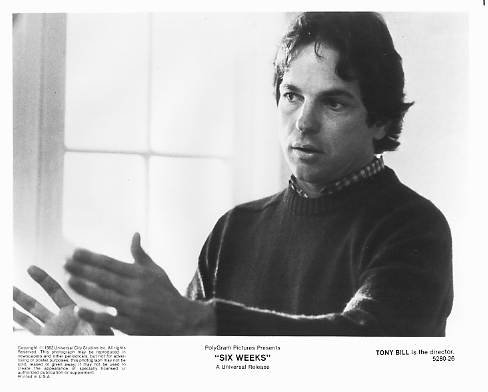 SIX WEEKS Director Tony Bill 8x10 movie still photo