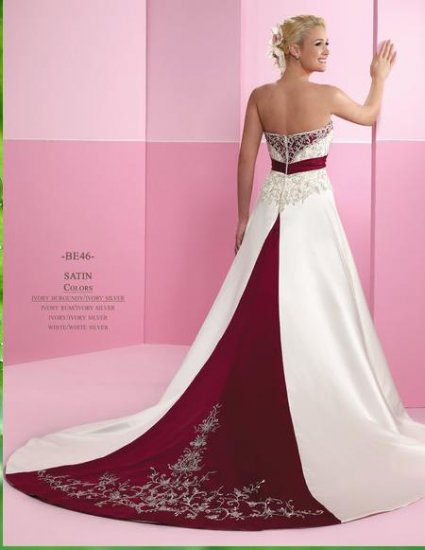 Free Shipping!custom-made wedding dress/evening dress