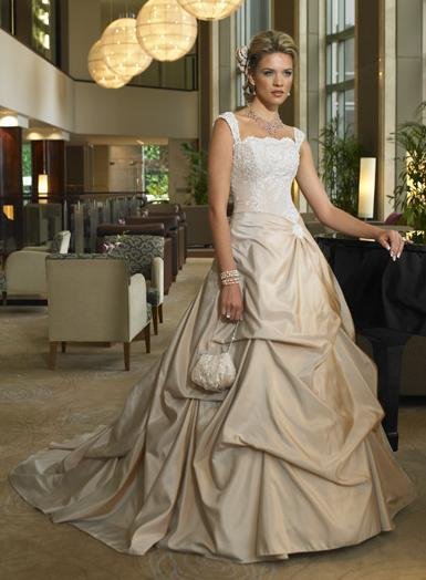 Free Shipping!custom-made wedding dress/evening dress